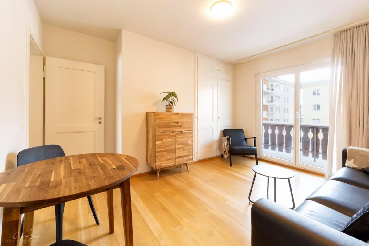 Charming Apartment In St Moritz Buitenkant foto